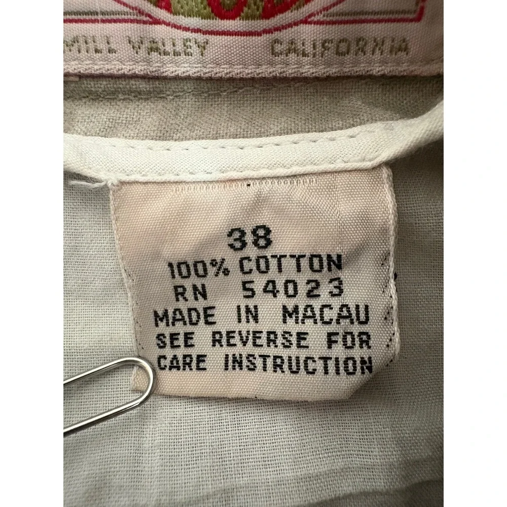 Banana Republic Mens Tan Zip Off Convertible Safari Cargo Pants 38x30 Vintage